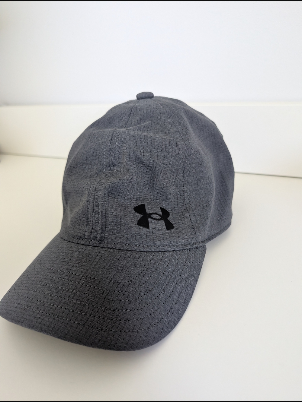 Under Armour Youth UA Free Fit Gray Baseball Cap Kids Breathable